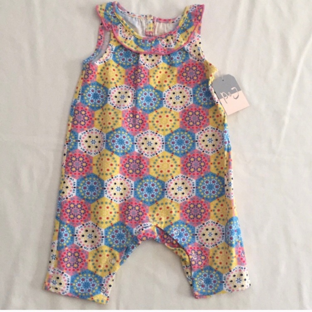 Pippa and Julie Colorful Spring Romper